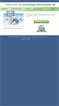 Mobile Screenshot of anmeldung-webverzeichnis.de